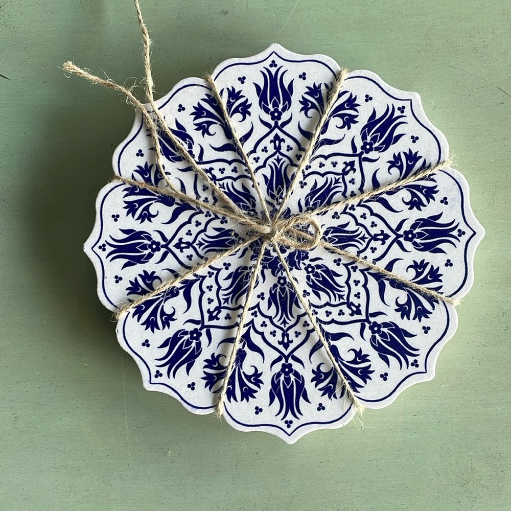 Beautiful Handcrafted Tile Decor - set of 2